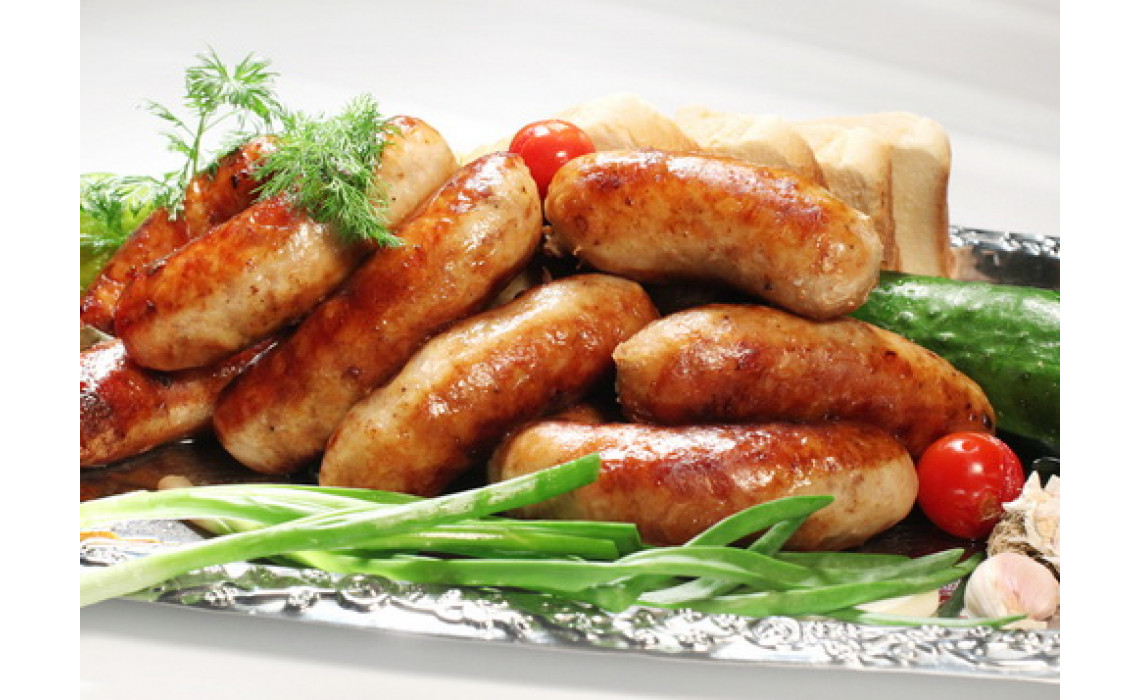Рецепт Купаты из свинины с клюквой
